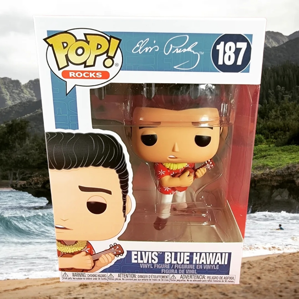 Elvis blue Hawaii funko 187 (nib)